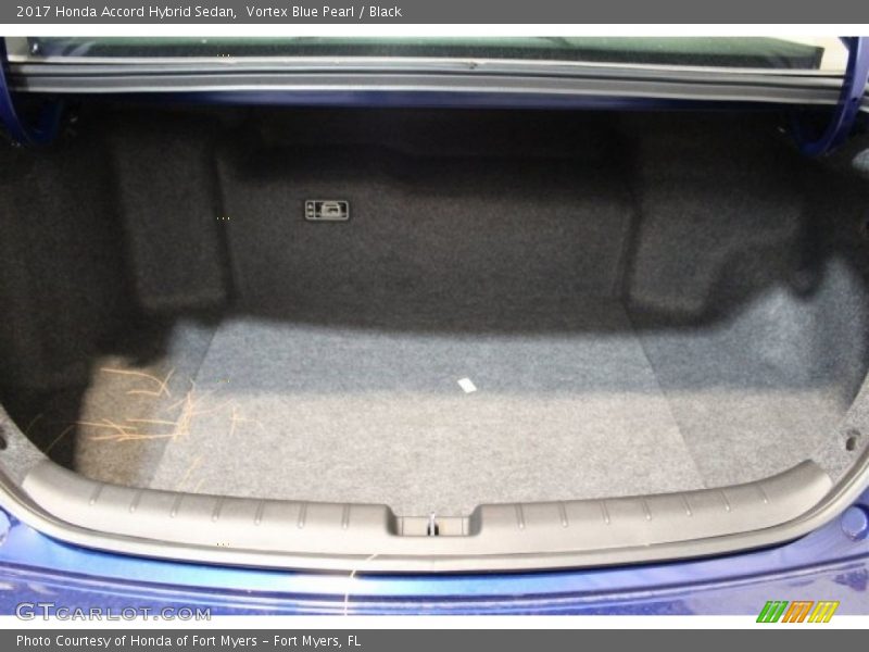 Vortex Blue Pearl / Black 2017 Honda Accord Hybrid Sedan