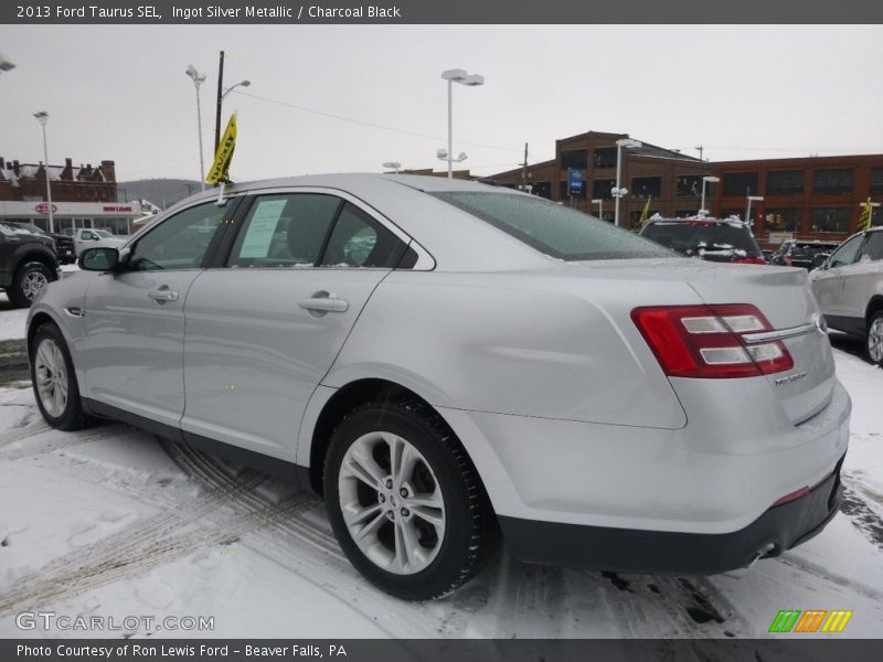 Ingot Silver Metallic / Charcoal Black 2013 Ford Taurus SEL