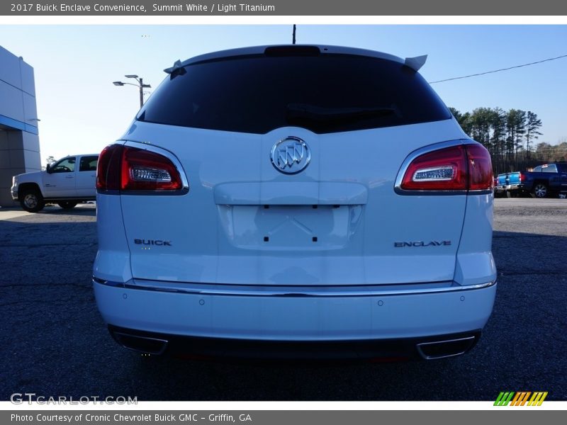 Summit White / Light Titanium 2017 Buick Enclave Convenience