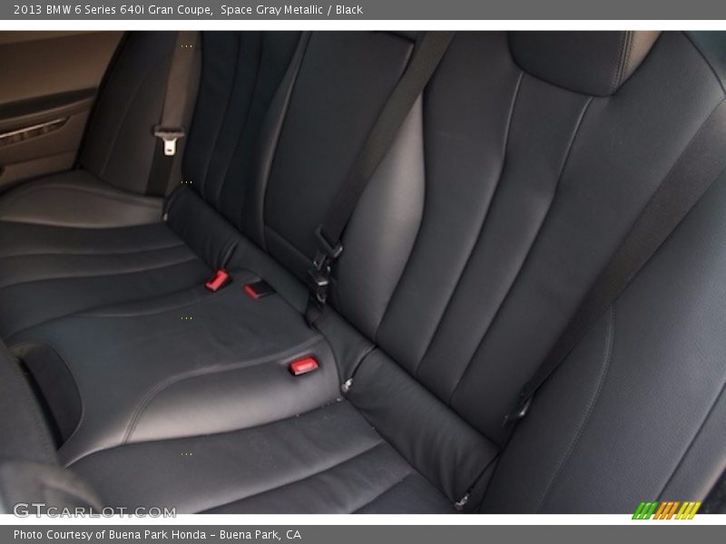 Space Gray Metallic / Black 2013 BMW 6 Series 640i Gran Coupe