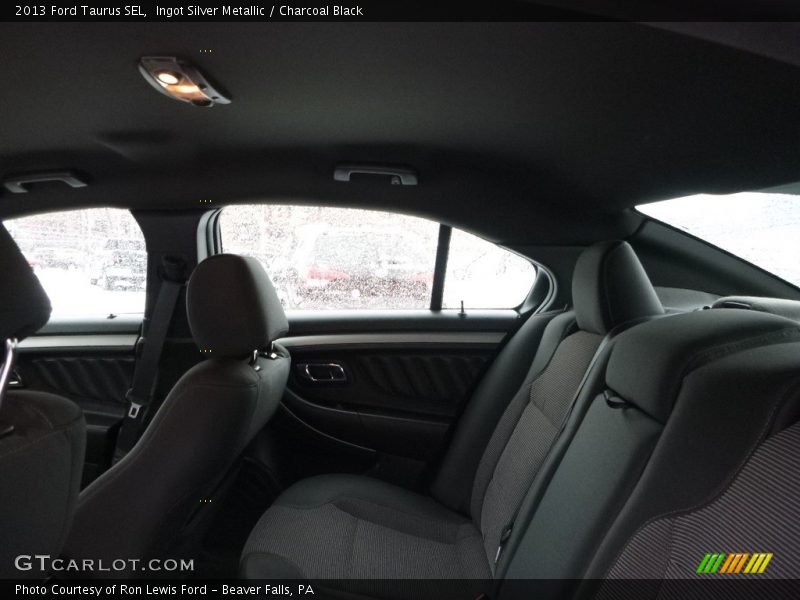 Ingot Silver Metallic / Charcoal Black 2013 Ford Taurus SEL