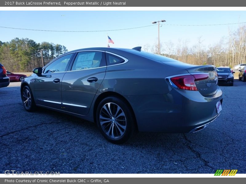 Pepperdust Metallic / Light Neutral 2017 Buick LaCrosse Preferred