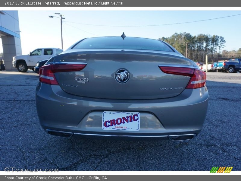Pepperdust Metallic / Light Neutral 2017 Buick LaCrosse Preferred