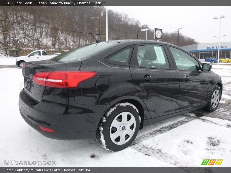 Shadow Black / Charcoal Black 2017 Ford Focus S Sedan