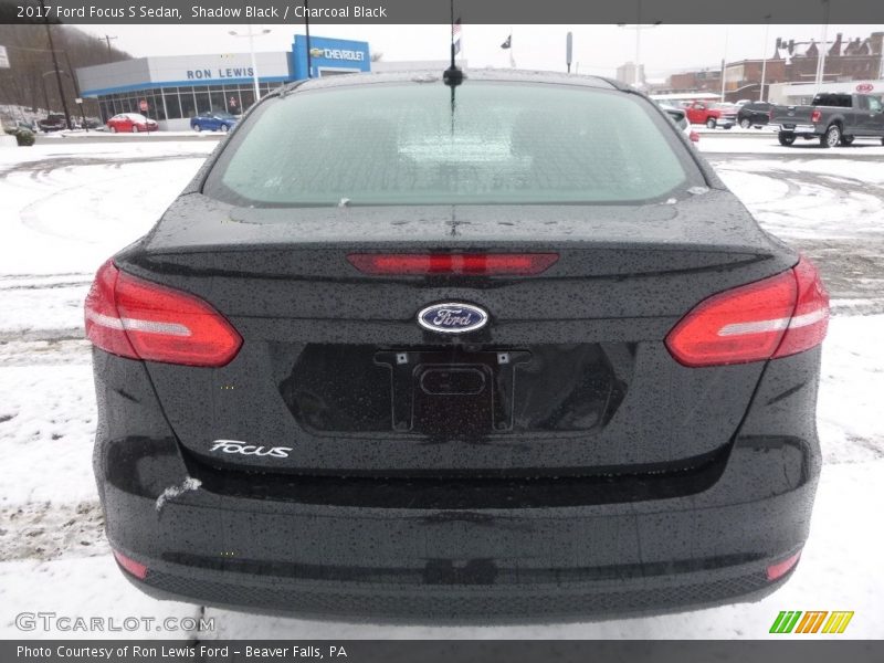 Shadow Black / Charcoal Black 2017 Ford Focus S Sedan