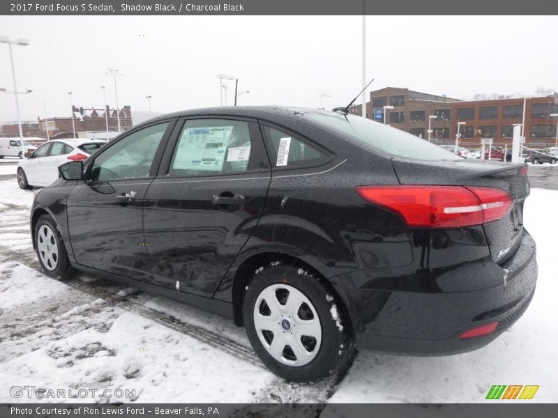 Shadow Black / Charcoal Black 2017 Ford Focus S Sedan