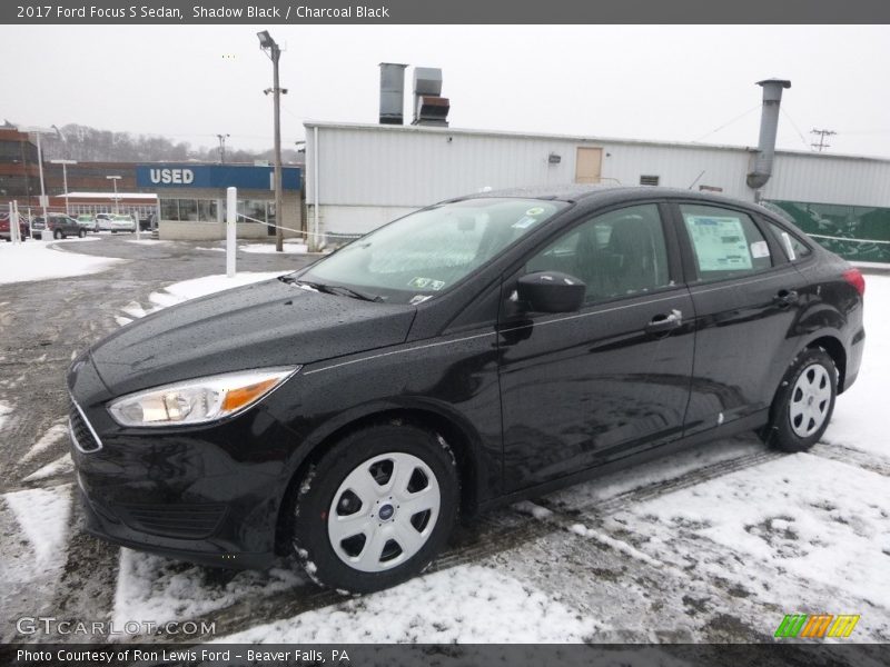 Shadow Black / Charcoal Black 2017 Ford Focus S Sedan