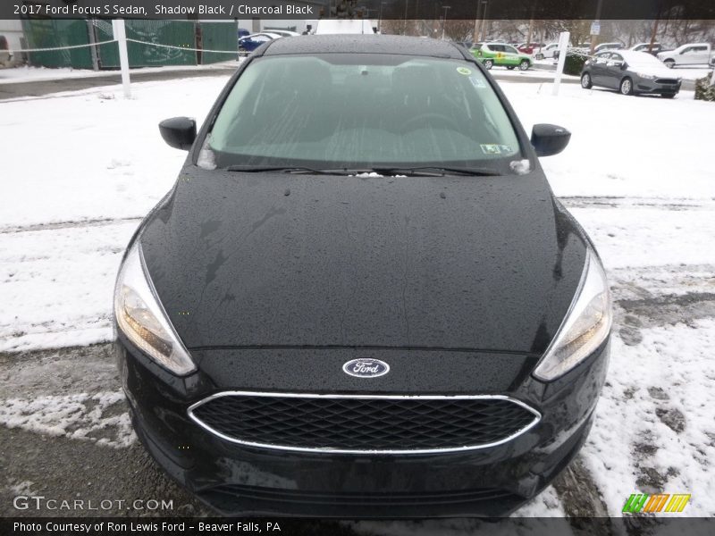 Shadow Black / Charcoal Black 2017 Ford Focus S Sedan