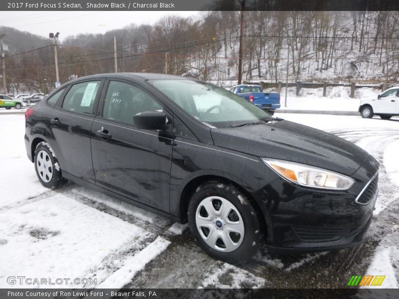 Shadow Black / Charcoal Black 2017 Ford Focus S Sedan