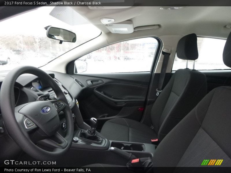 Shadow Black / Charcoal Black 2017 Ford Focus S Sedan