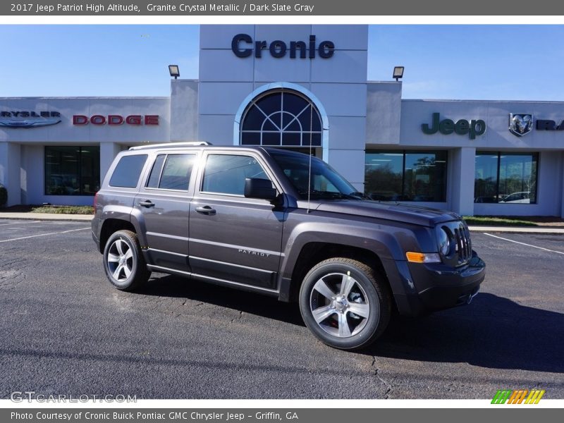 Granite Crystal Metallic / Dark Slate Gray 2017 Jeep Patriot High Altitude