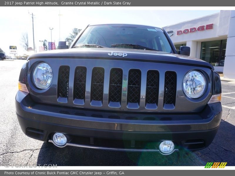 Granite Crystal Metallic / Dark Slate Gray 2017 Jeep Patriot High Altitude