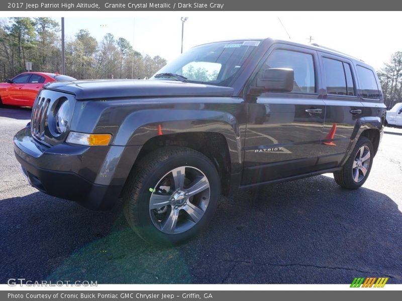 Granite Crystal Metallic / Dark Slate Gray 2017 Jeep Patriot High Altitude