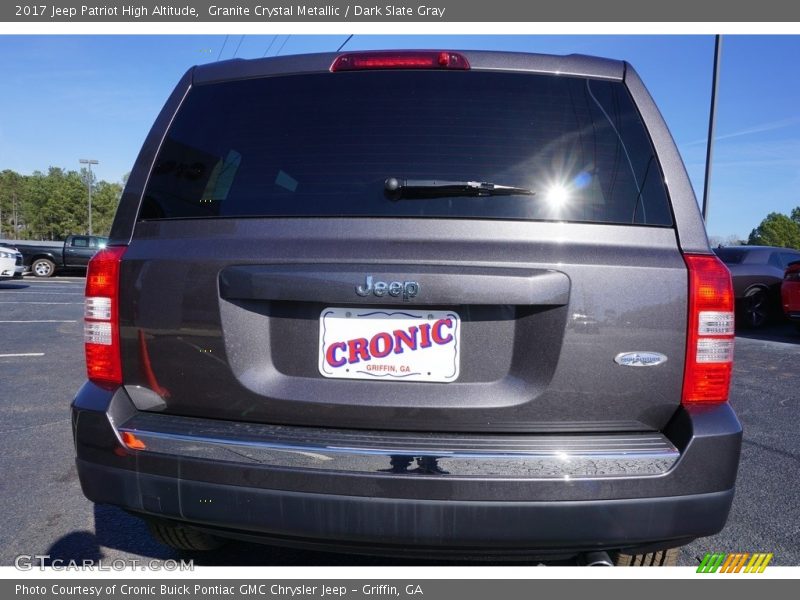 Granite Crystal Metallic / Dark Slate Gray 2017 Jeep Patriot High Altitude
