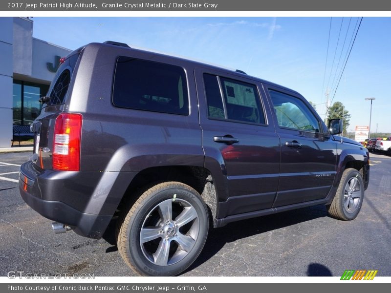 Granite Crystal Metallic / Dark Slate Gray 2017 Jeep Patriot High Altitude