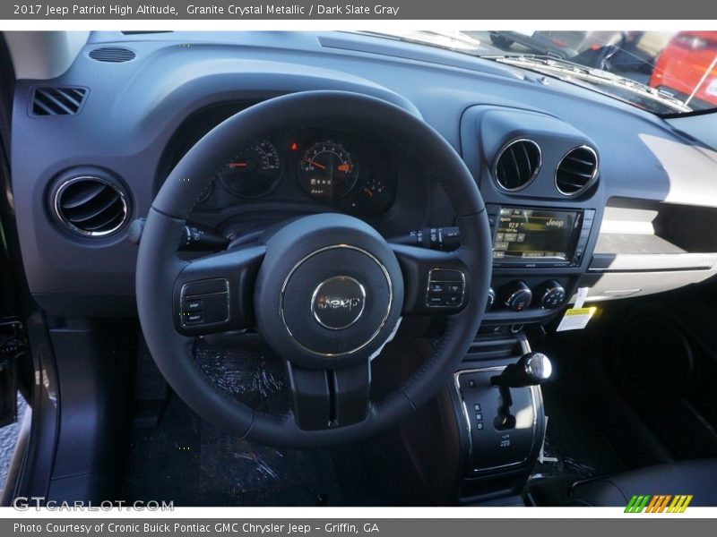 Granite Crystal Metallic / Dark Slate Gray 2017 Jeep Patriot High Altitude