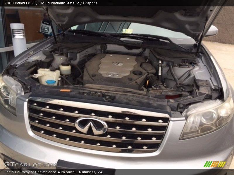 Liquid Platinum Metallic / Graphite 2008 Infiniti FX 35
