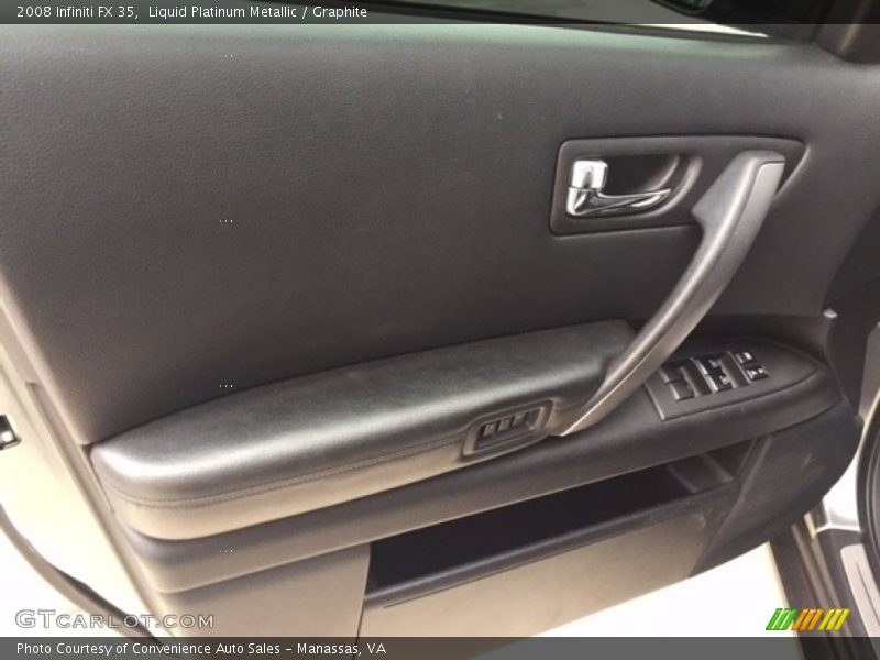 Liquid Platinum Metallic / Graphite 2008 Infiniti FX 35