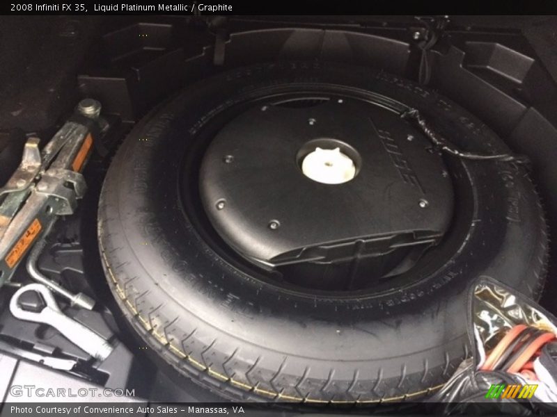 Liquid Platinum Metallic / Graphite 2008 Infiniti FX 35