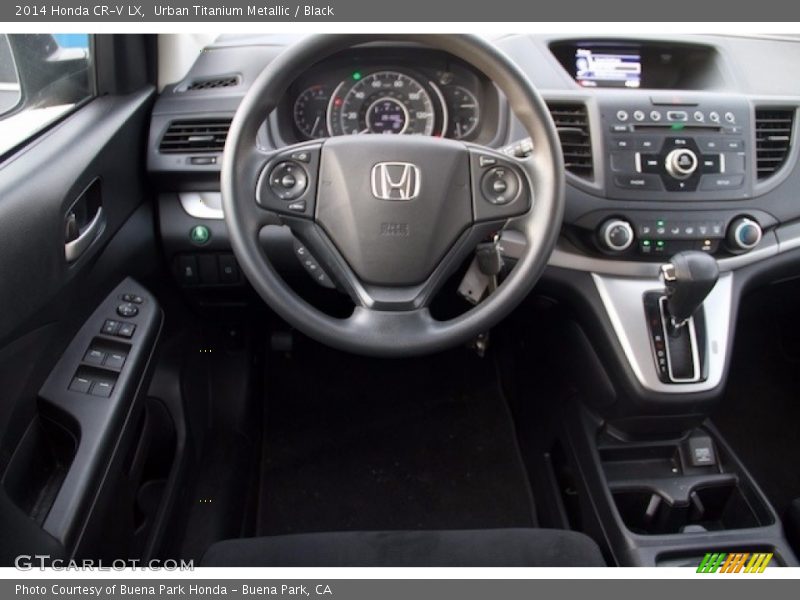 Urban Titanium Metallic / Black 2014 Honda CR-V LX