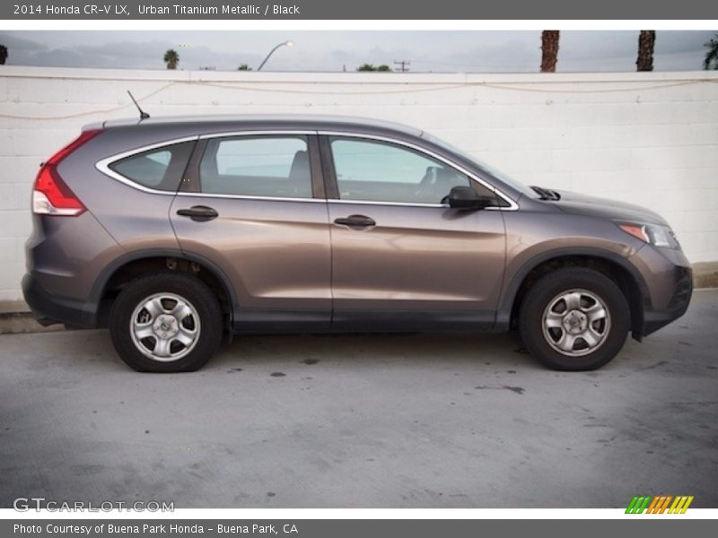 Urban Titanium Metallic / Black 2014 Honda CR-V LX