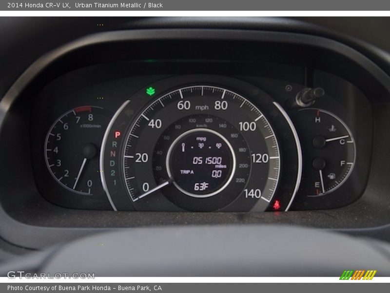 Urban Titanium Metallic / Black 2014 Honda CR-V LX