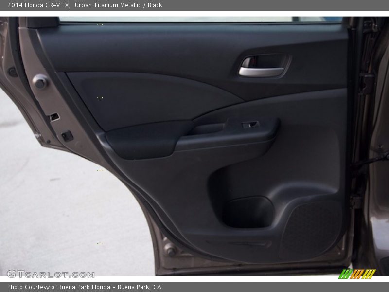 Urban Titanium Metallic / Black 2014 Honda CR-V LX
