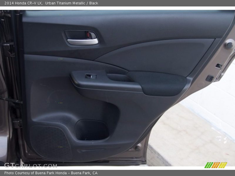 Urban Titanium Metallic / Black 2014 Honda CR-V LX