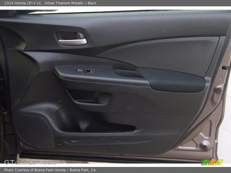 Urban Titanium Metallic / Black 2014 Honda CR-V LX