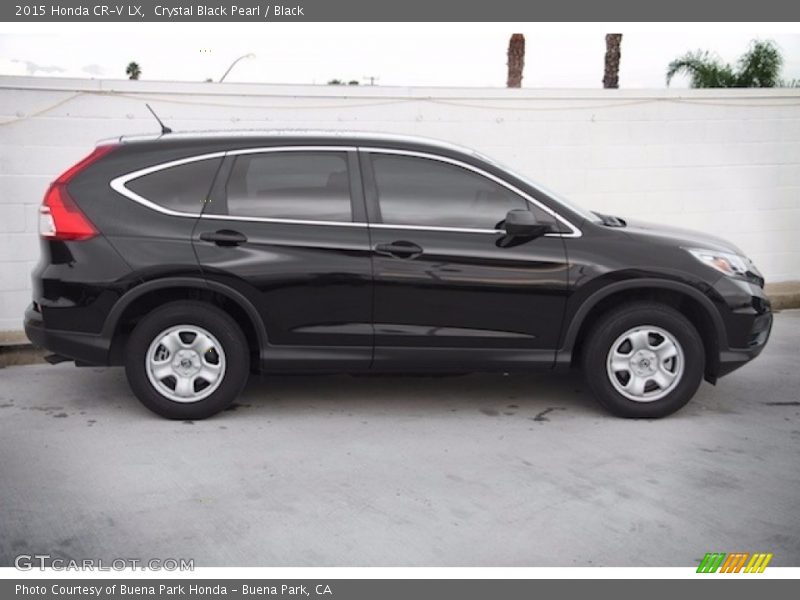 Crystal Black Pearl / Black 2015 Honda CR-V LX
