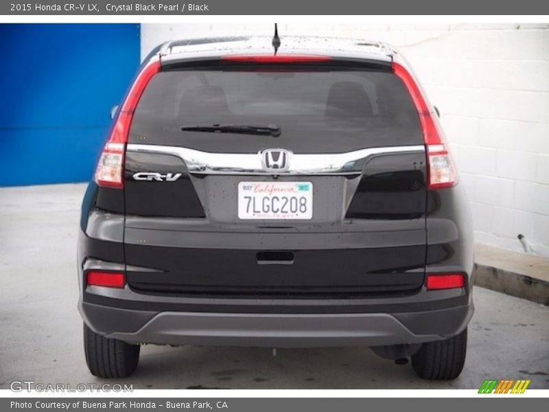 Crystal Black Pearl / Black 2015 Honda CR-V LX