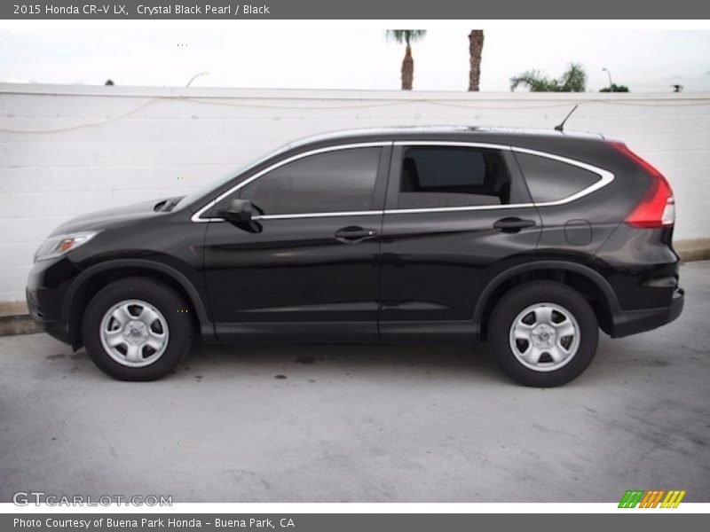 Crystal Black Pearl / Black 2015 Honda CR-V LX