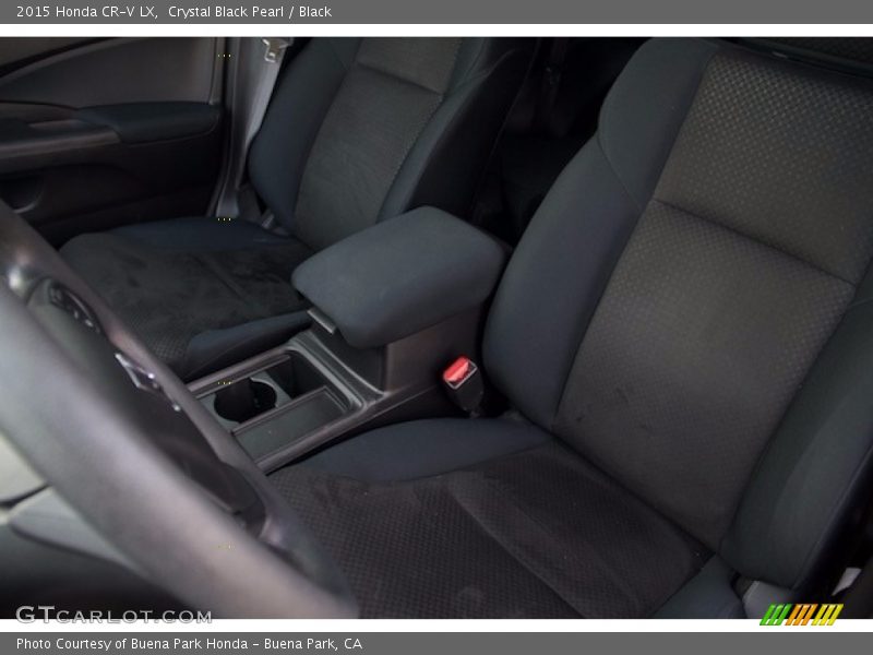 Crystal Black Pearl / Black 2015 Honda CR-V LX