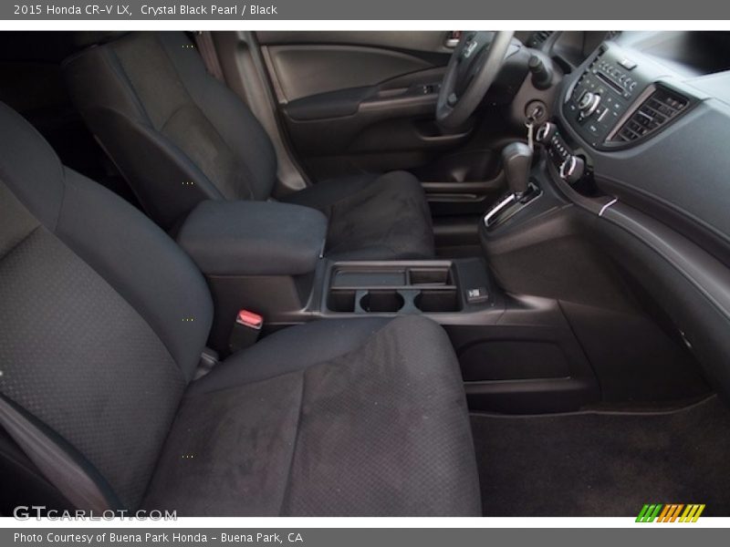 Crystal Black Pearl / Black 2015 Honda CR-V LX