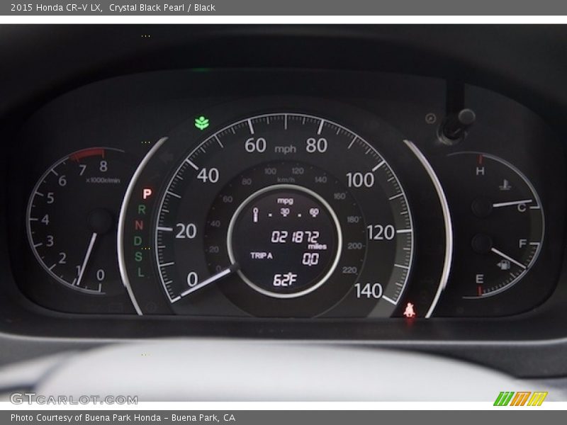 Crystal Black Pearl / Black 2015 Honda CR-V LX