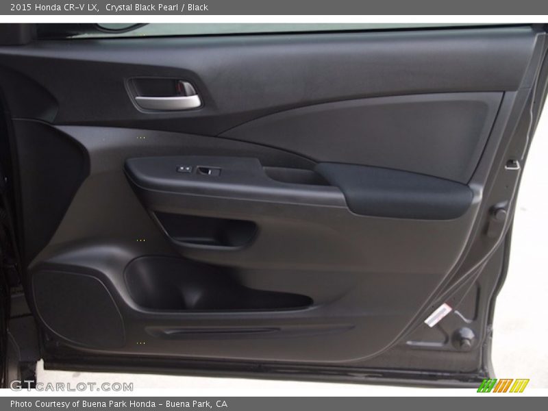 Crystal Black Pearl / Black 2015 Honda CR-V LX