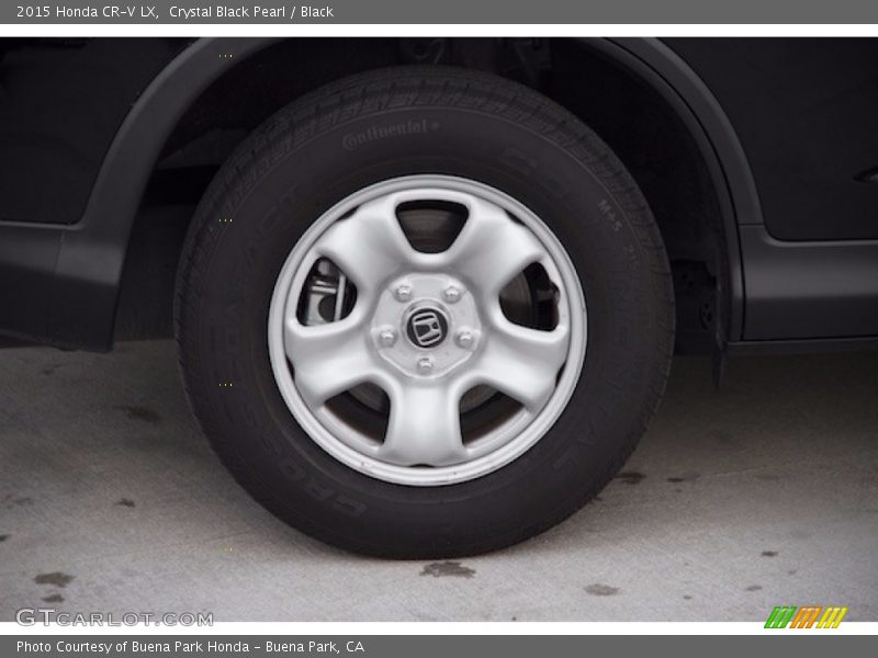 Crystal Black Pearl / Black 2015 Honda CR-V LX