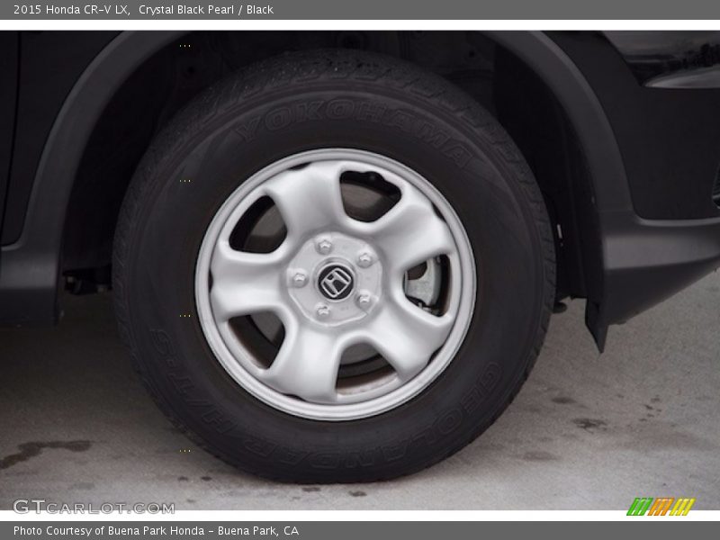 Crystal Black Pearl / Black 2015 Honda CR-V LX