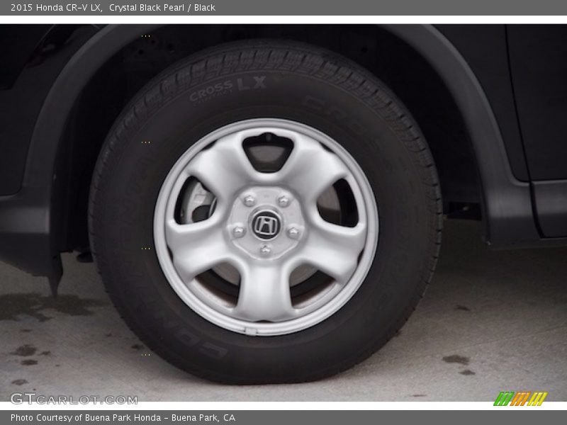 Crystal Black Pearl / Black 2015 Honda CR-V LX