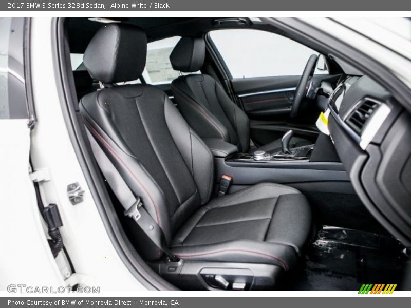 Alpine White / Black 2017 BMW 3 Series 328d Sedan