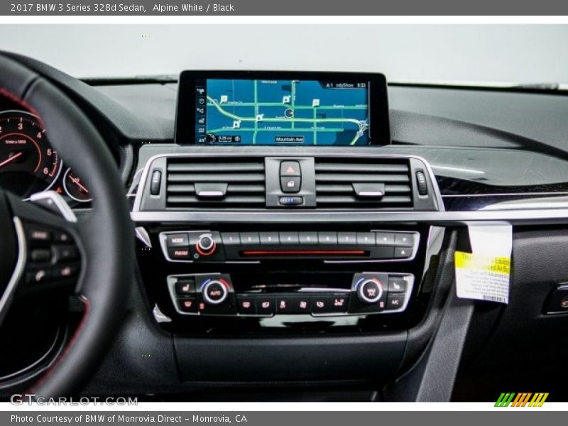 Alpine White / Black 2017 BMW 3 Series 328d Sedan