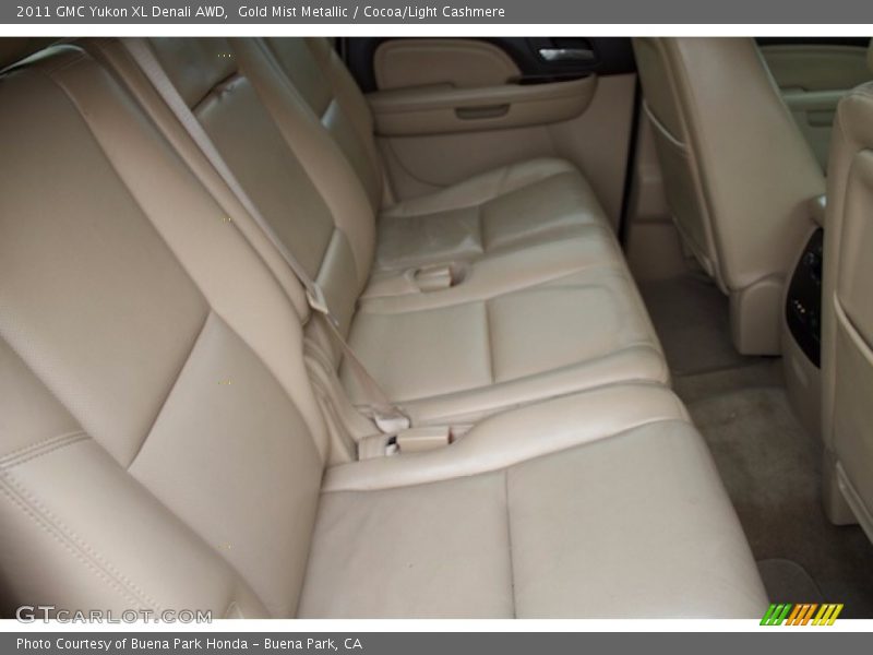 Gold Mist Metallic / Cocoa/Light Cashmere 2011 GMC Yukon XL Denali AWD