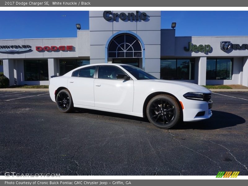 White Knuckle / Black 2017 Dodge Charger SE