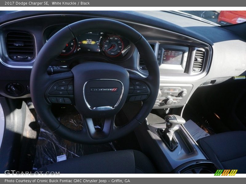 White Knuckle / Black 2017 Dodge Charger SE