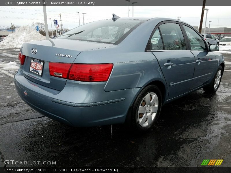 Medium Silver Blue / Gray 2010 Hyundai Sonata GLS
