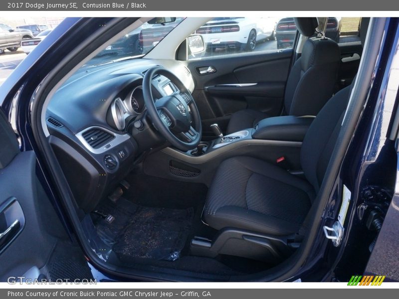 Contusion Blue / Black 2017 Dodge Journey SE