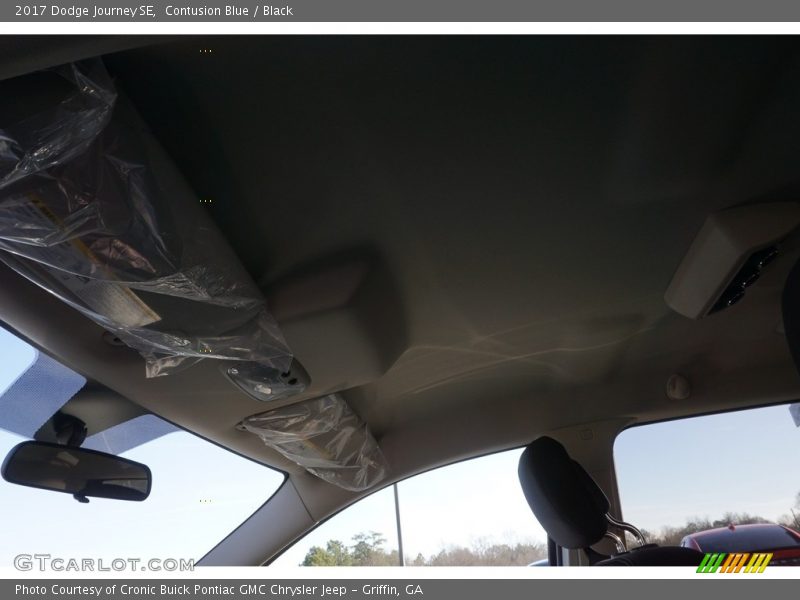 Contusion Blue / Black 2017 Dodge Journey SE