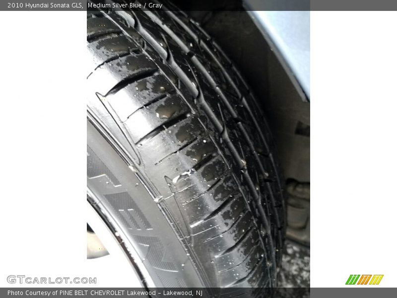 Medium Silver Blue / Gray 2010 Hyundai Sonata GLS