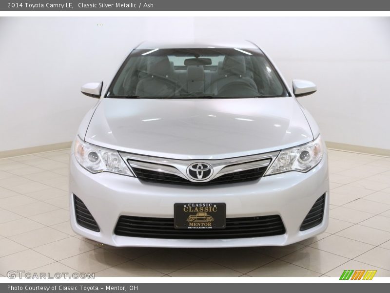 Classic Silver Metallic / Ash 2014 Toyota Camry LE