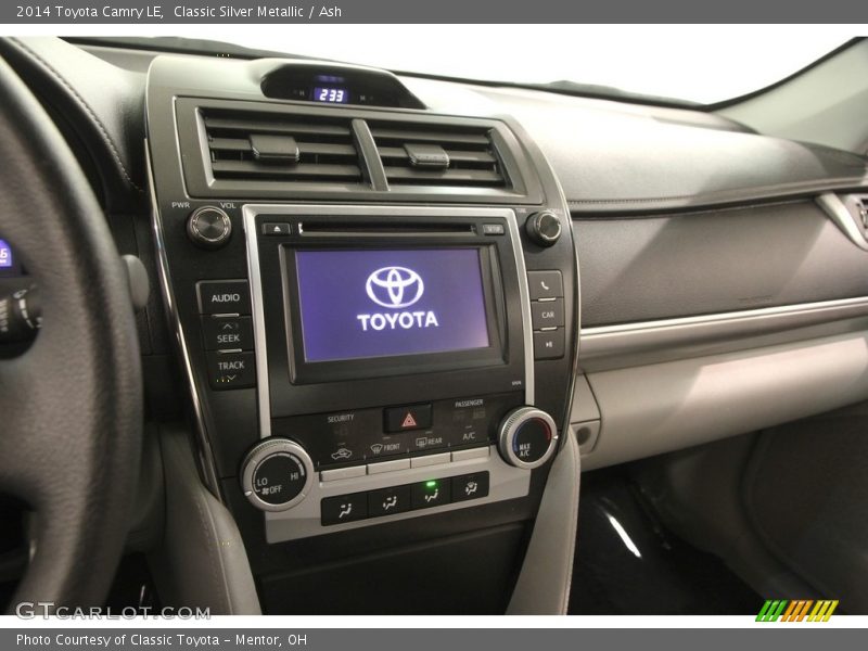 Classic Silver Metallic / Ash 2014 Toyota Camry LE